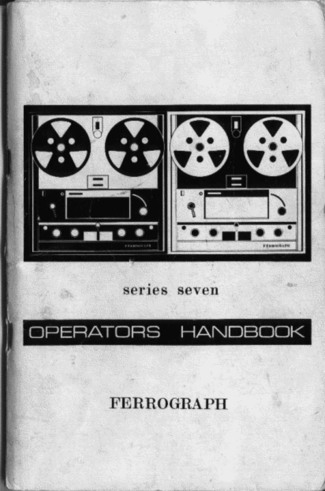 Ferrograph 702 Mk2 Owners manual