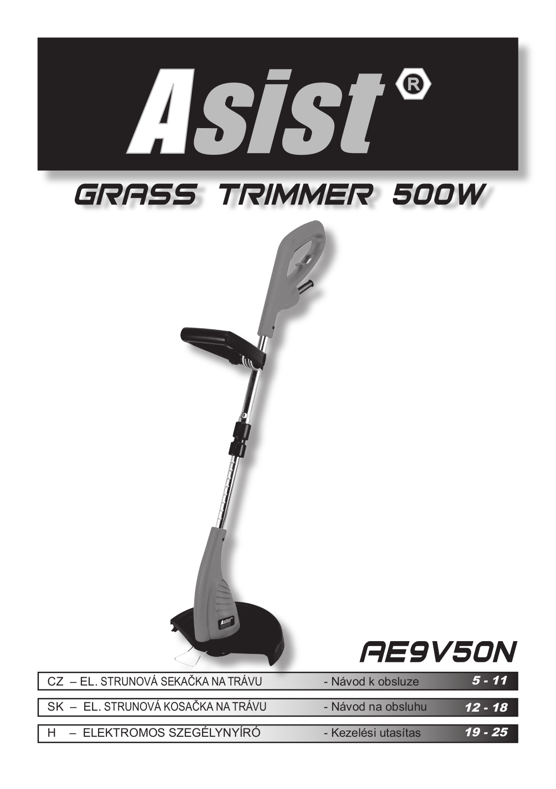 Asist AE9V50N User Manual