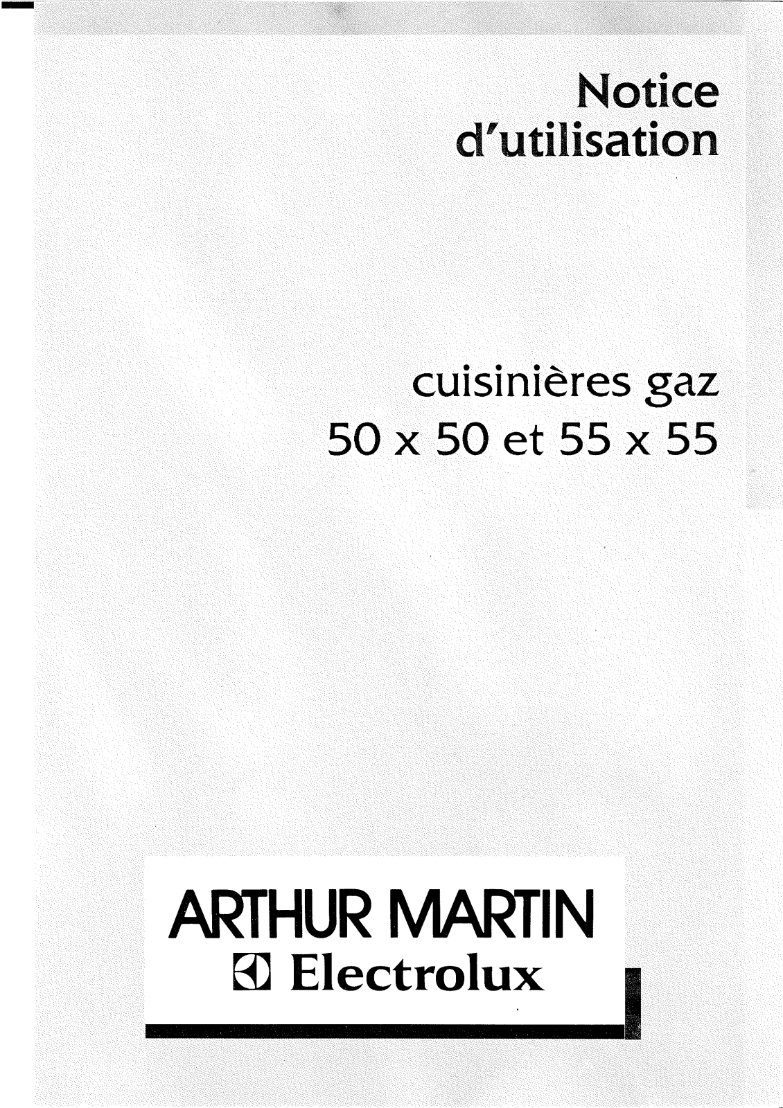 Arthur martin CG5532W1, CG5032-1, CG5532-1, CG5006-1, CG5512W1 User Manual