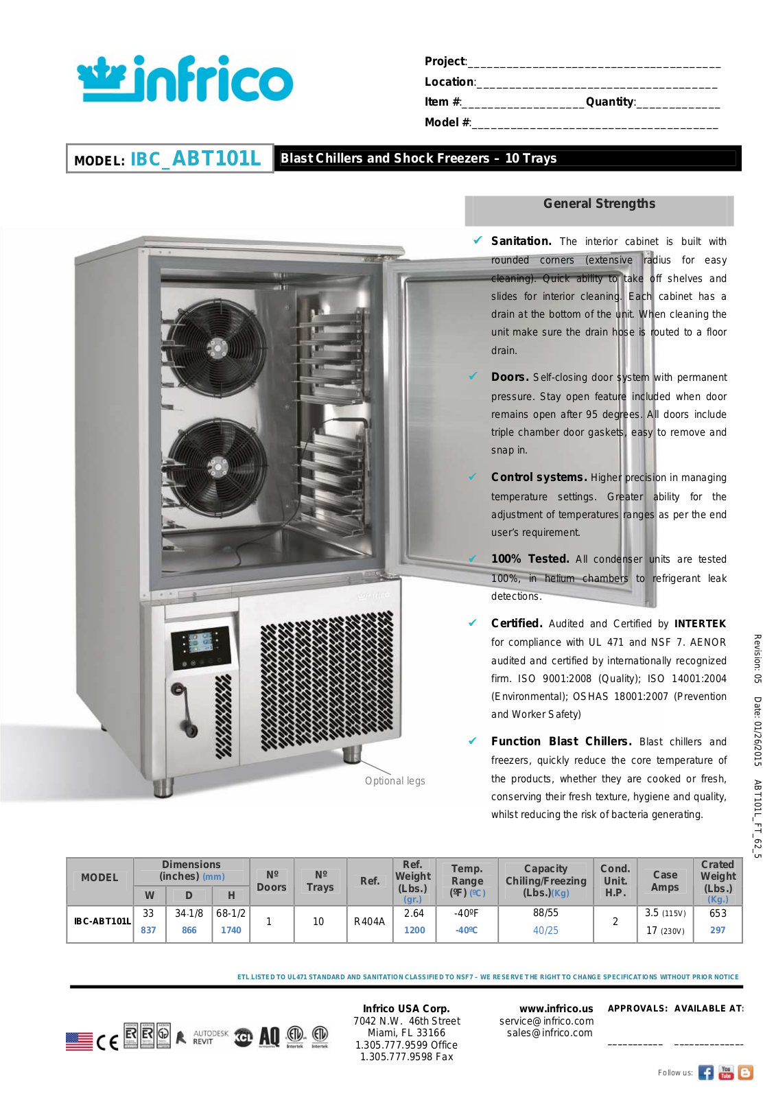 Infrico IBC-ABT101L User Manual