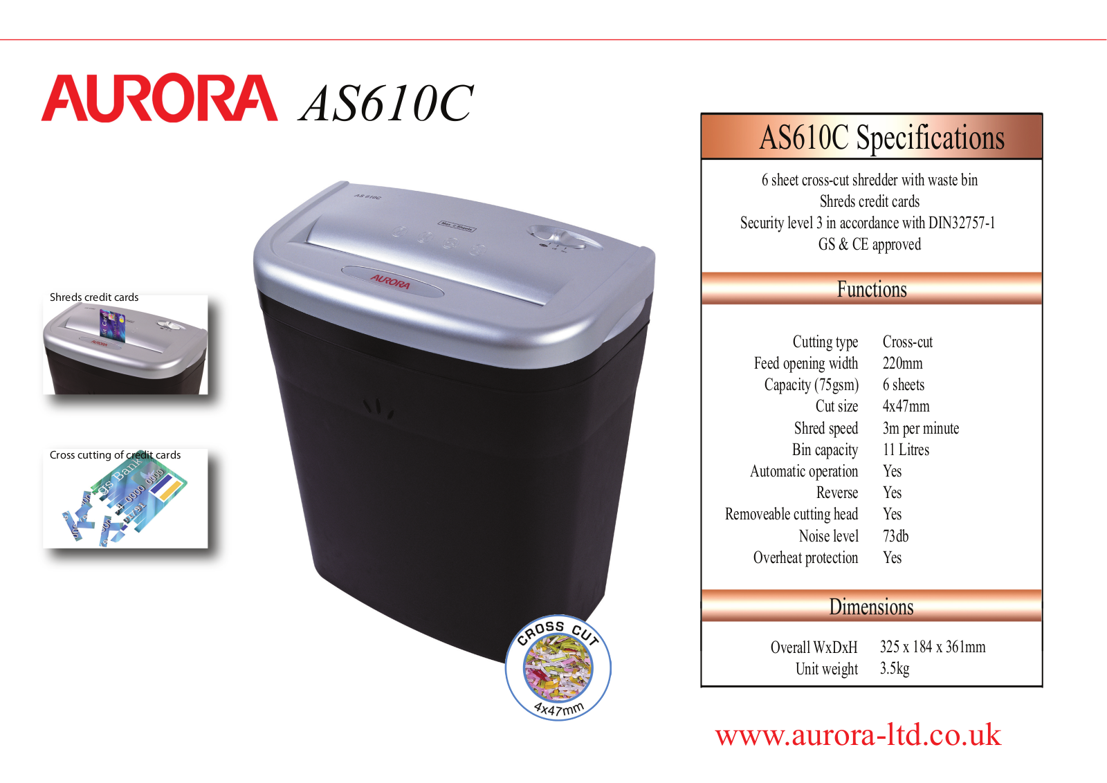 Aurora Electronics AS610C User Manual - ManualMachine.com