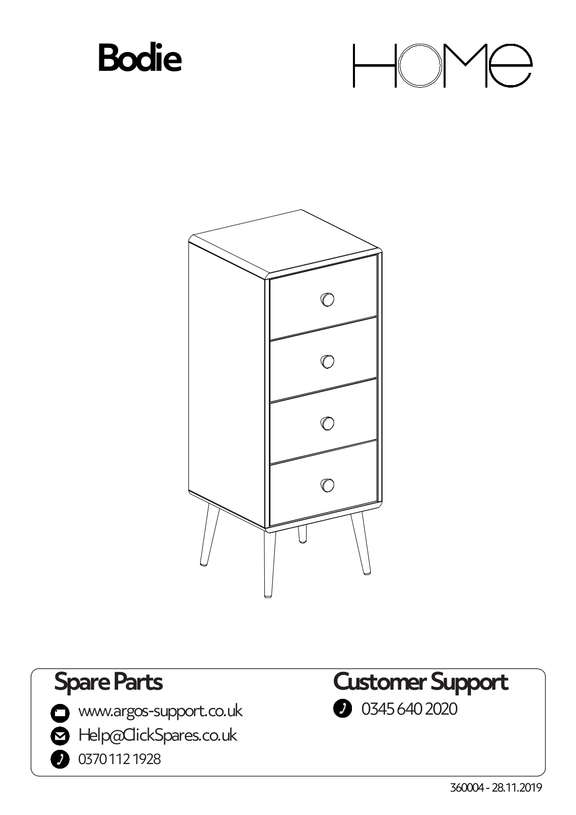 Argos 7049277 User guide - ManualMachine.com