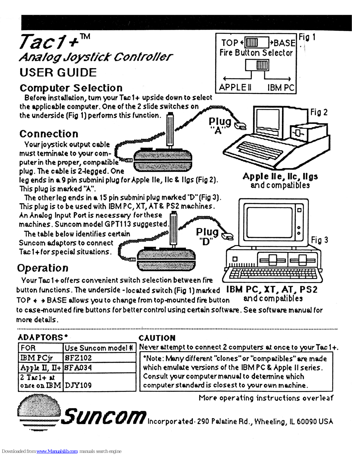Suncom Tac1+ User Manual - ManualMachine.com