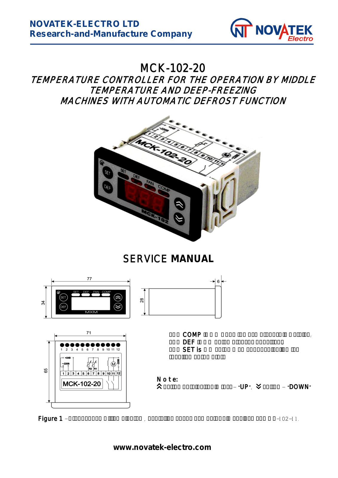 Novatek MSK-102-2 User guide