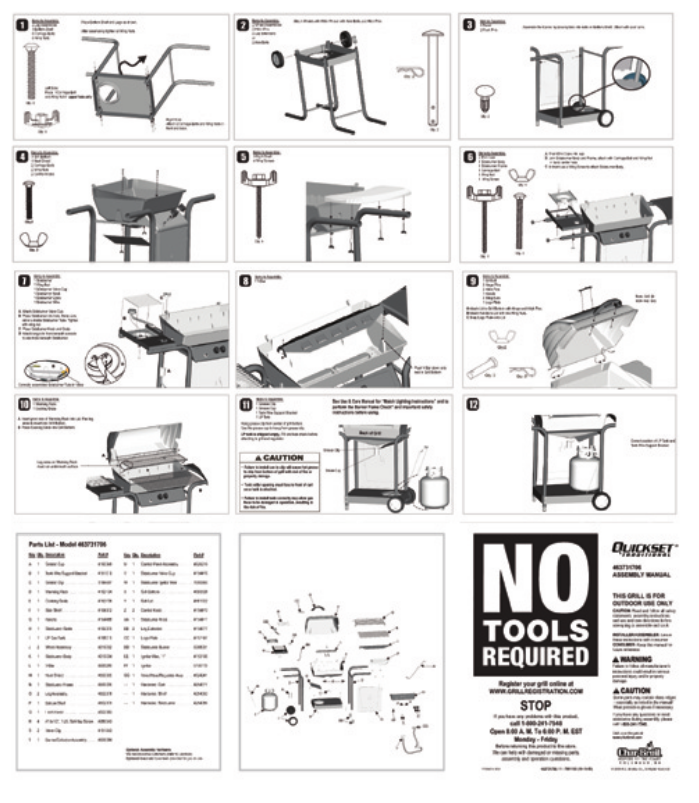 Charbroil 463731706 Owner's Manual