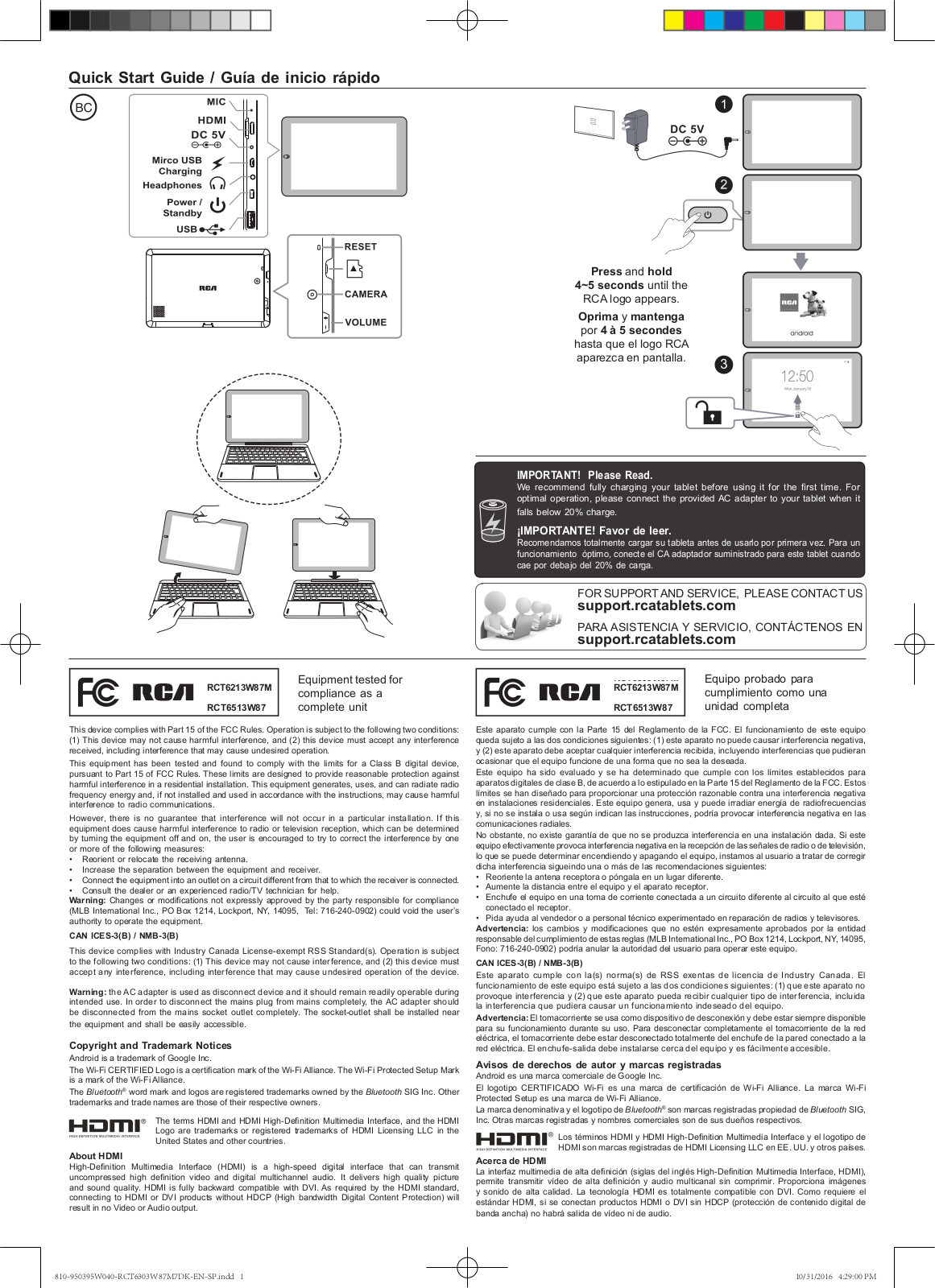 Alco Electronics RCT6213WM User Manual