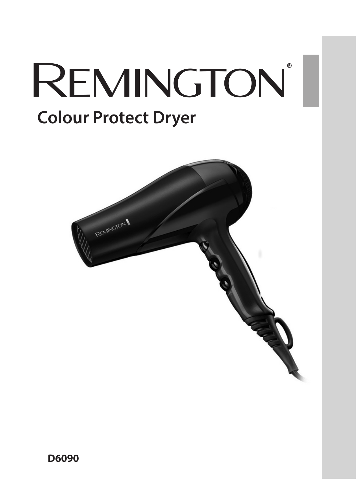 Remington D6090 User Manual