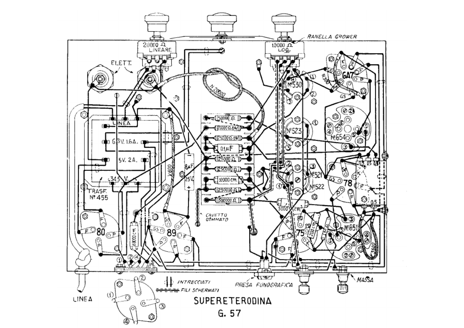 Geloso g57 schematic