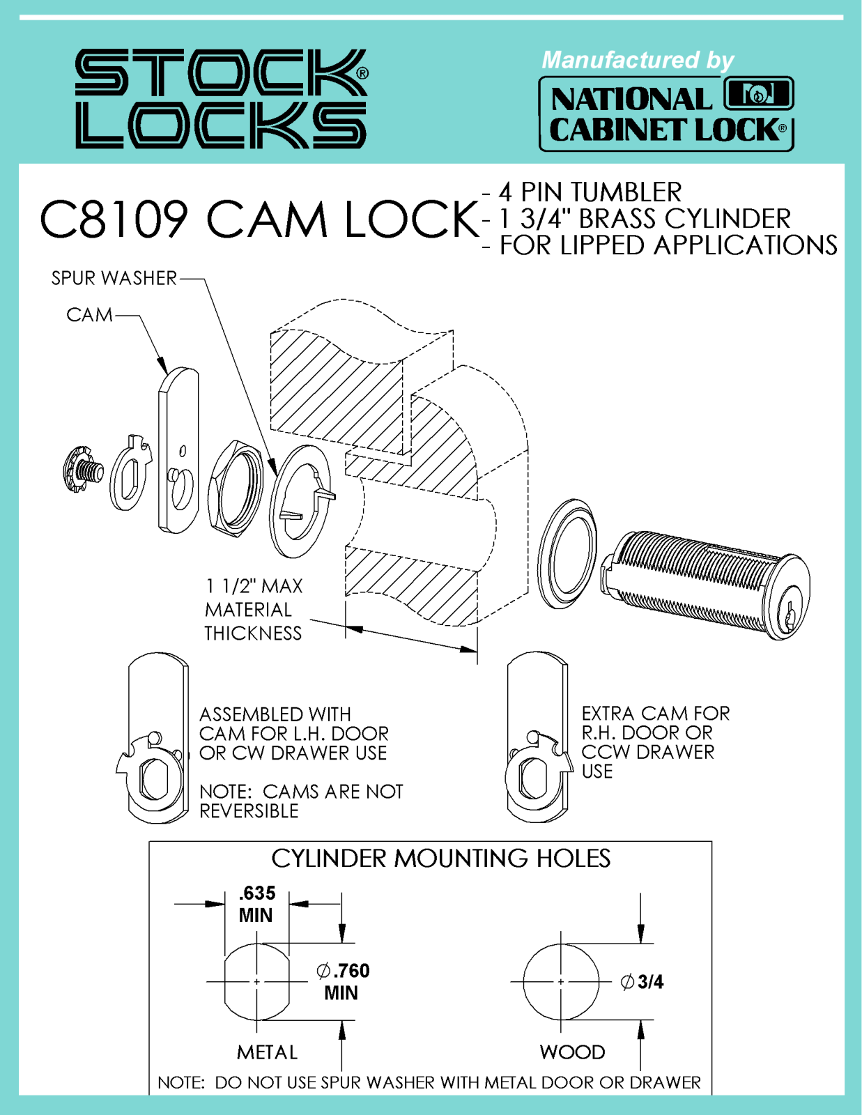 Compx C8109 User Manual