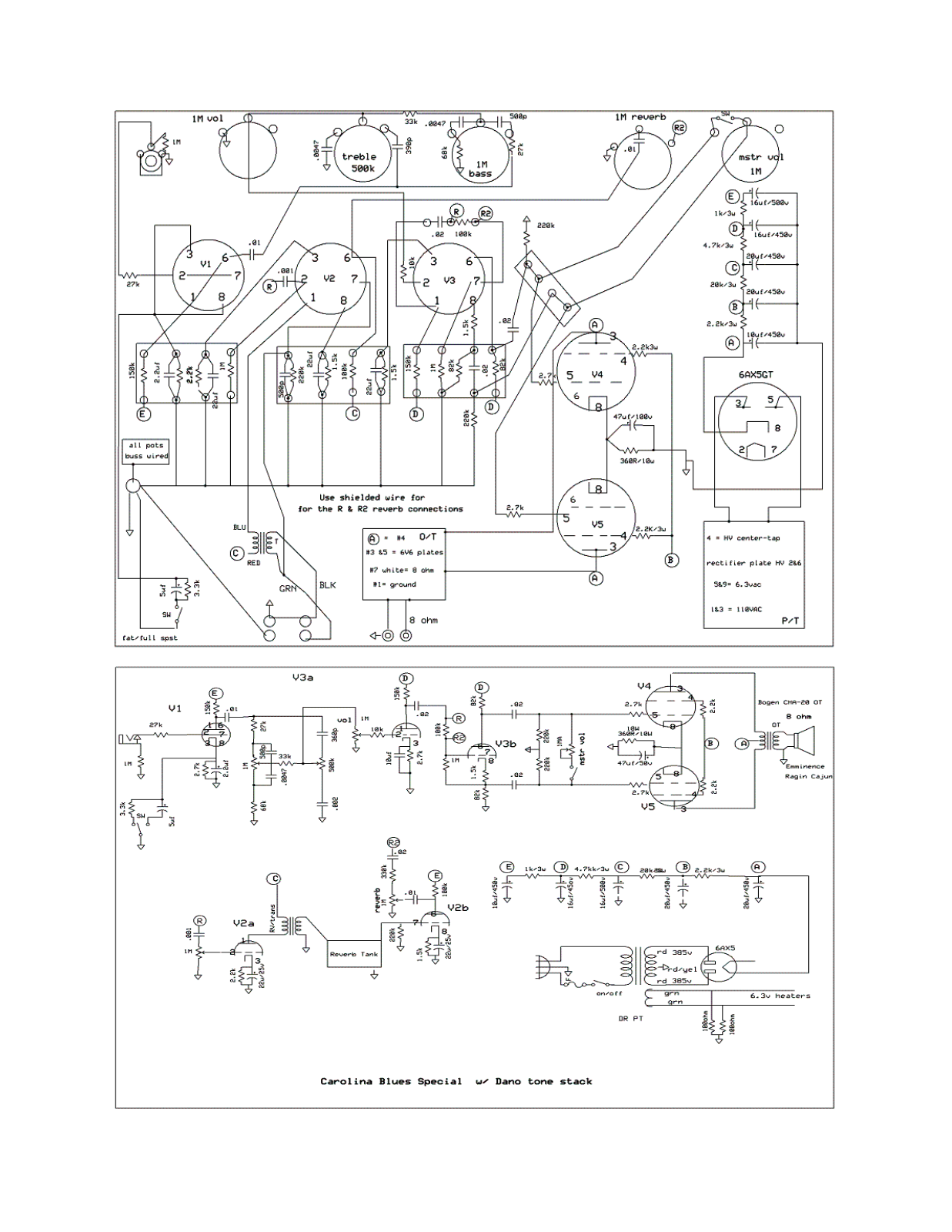 Bogen cbs  jts schematic