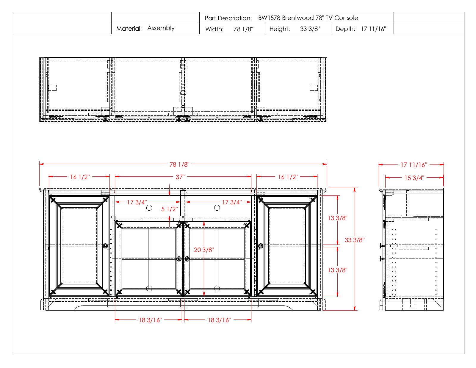 Lark Manor™ DRBC5089 Specifications - ManualMachine.com