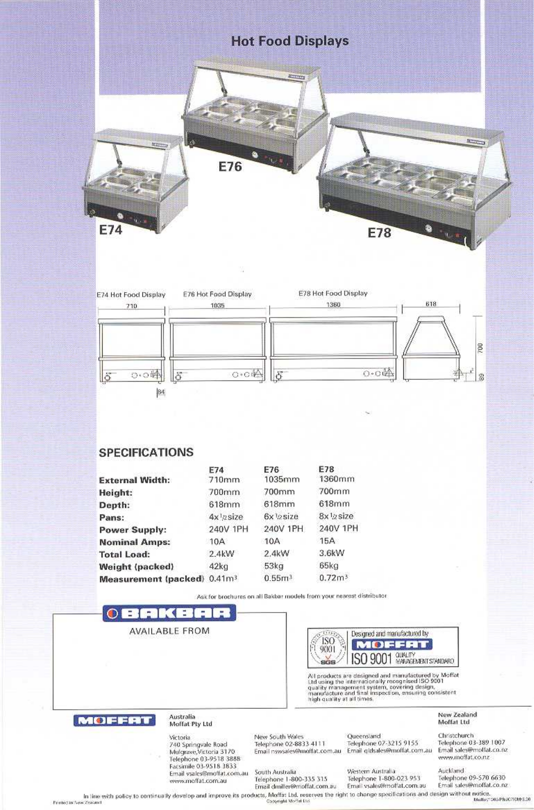 Bakbar E74 User Manual