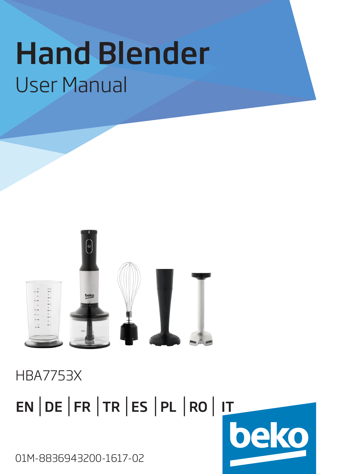 Beko HBA7753X User Manual