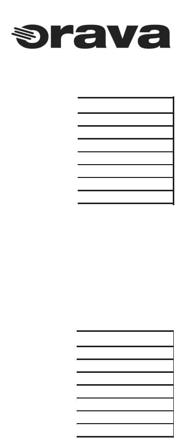 Orava LT-632 User Manual