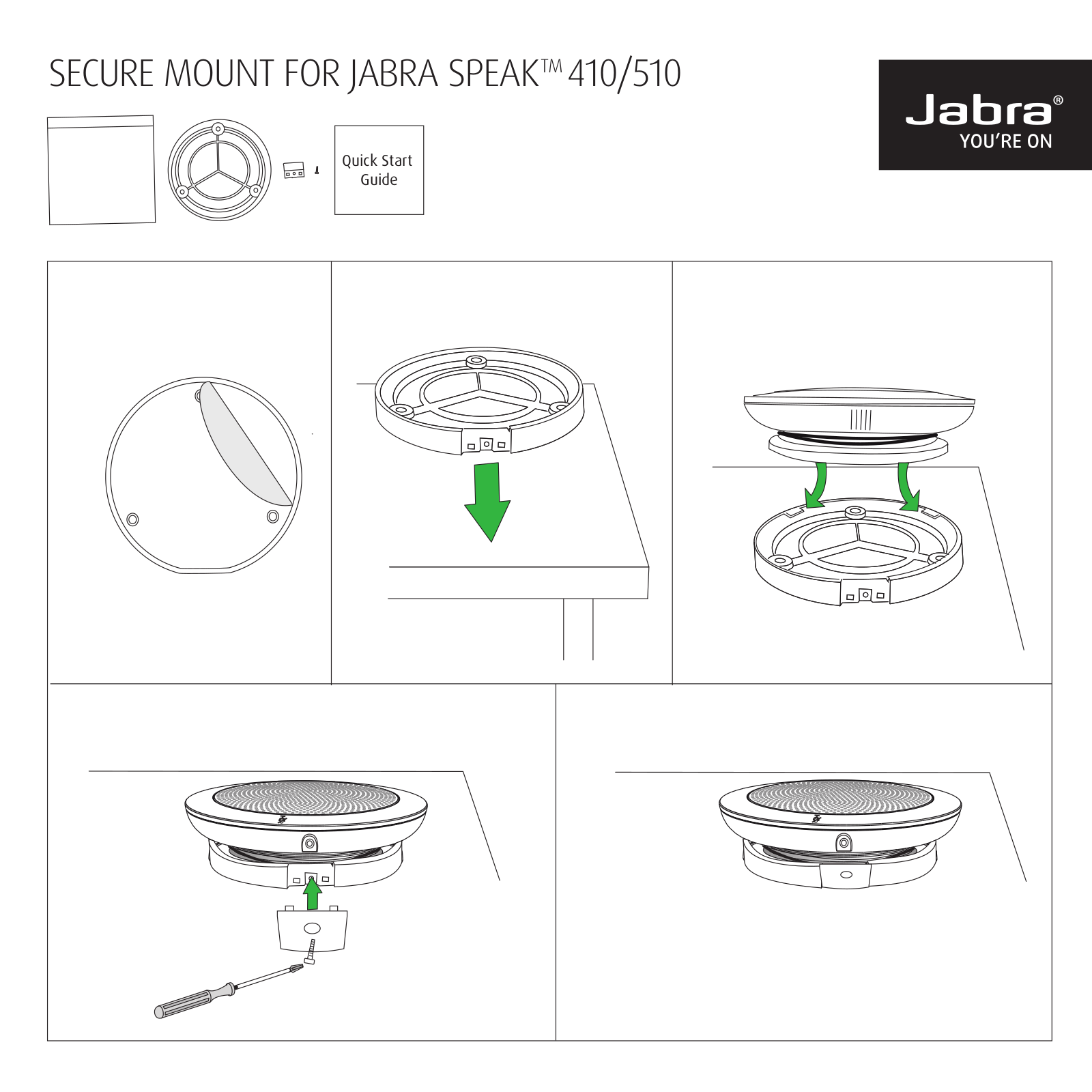 Jabra 14101-34 Quick Start Guide