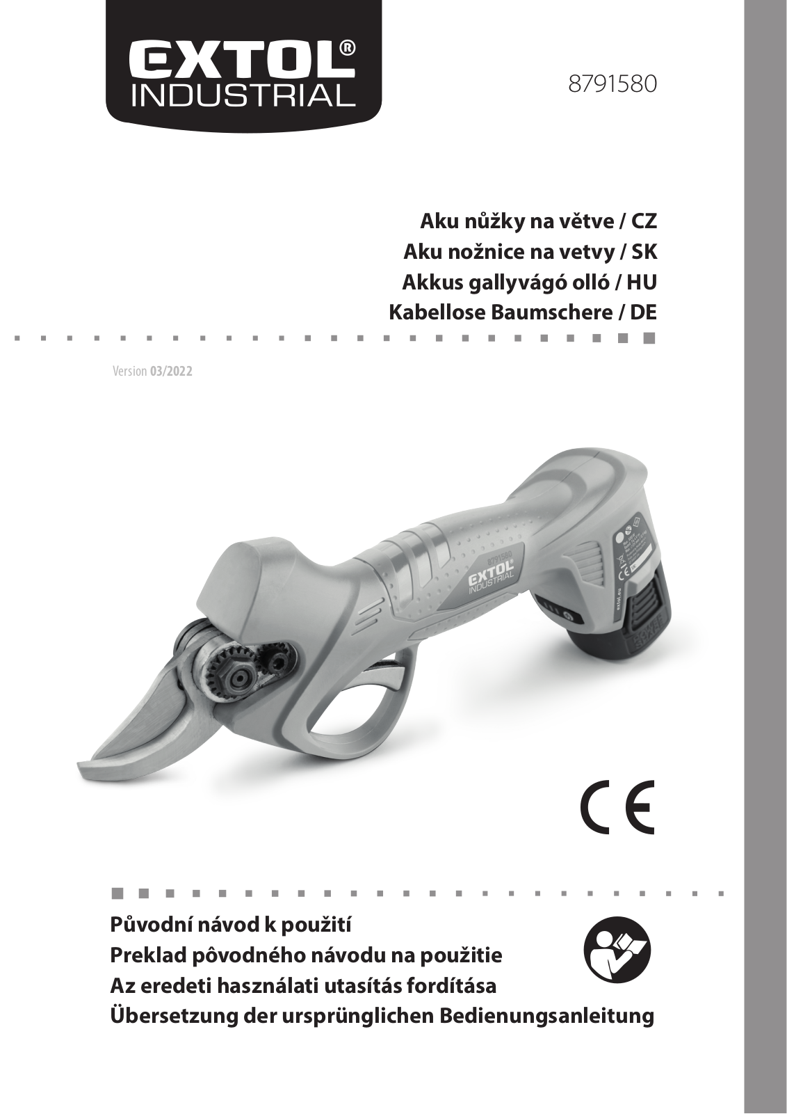 Extol Industrial 8791580 User guide - ManualMachine.com