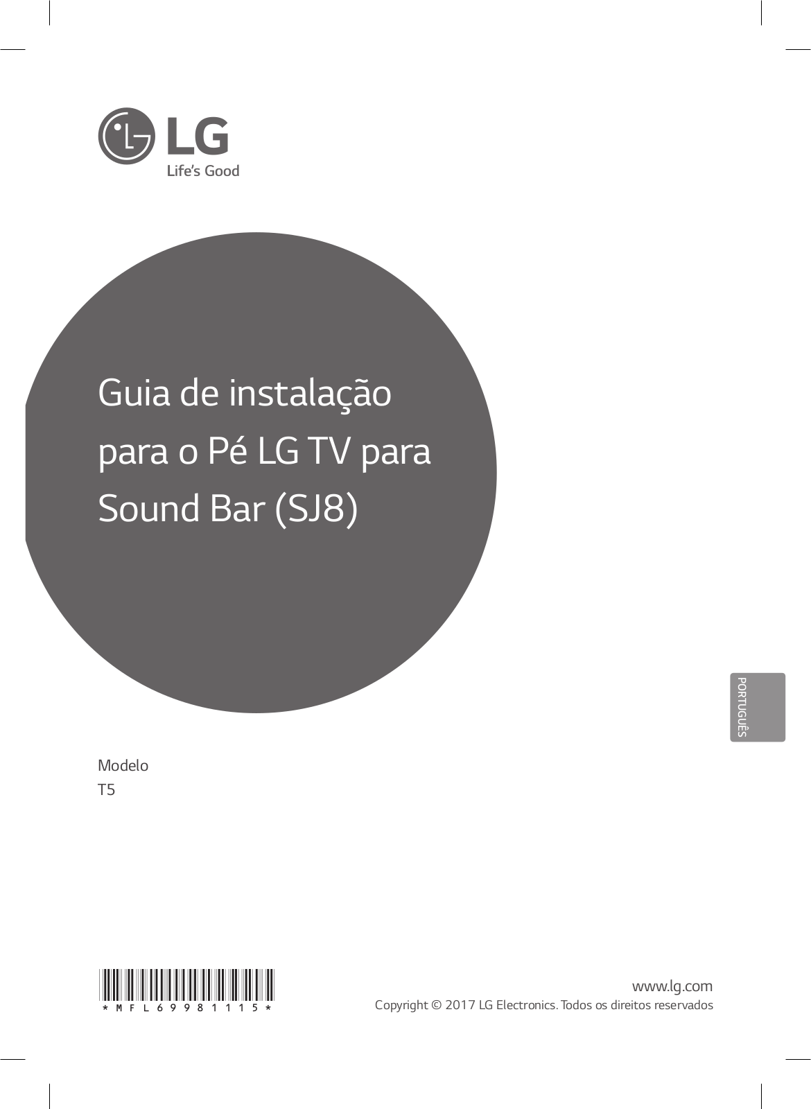 LG T5 User manual