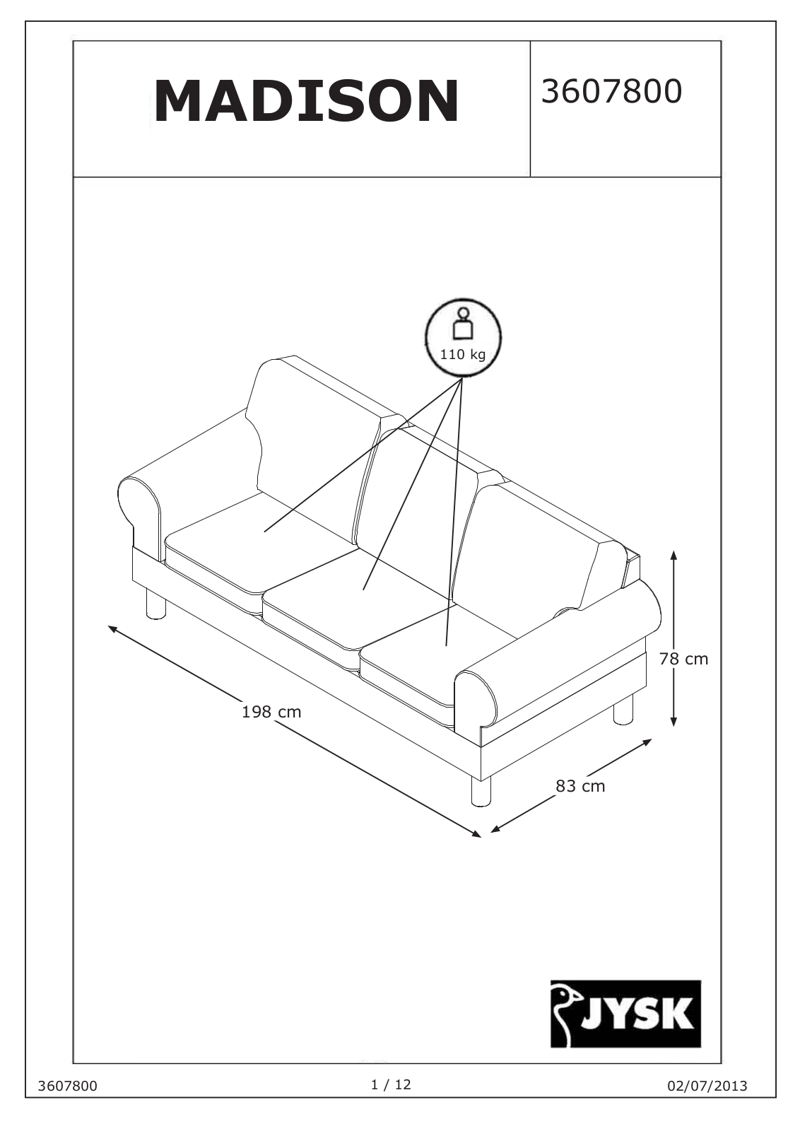 JYSK Beder User Manual