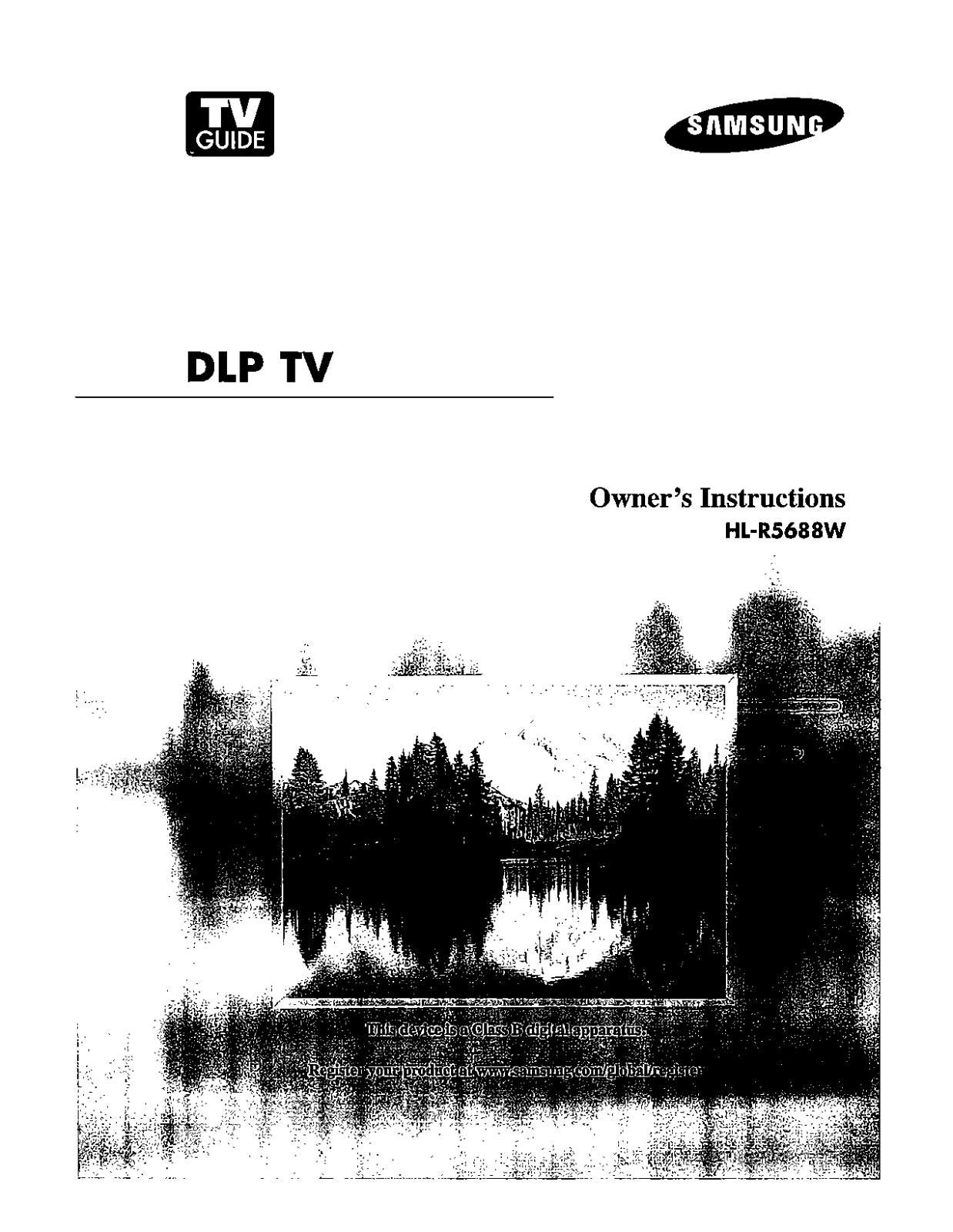 Samsung AT56L7X Users Manual