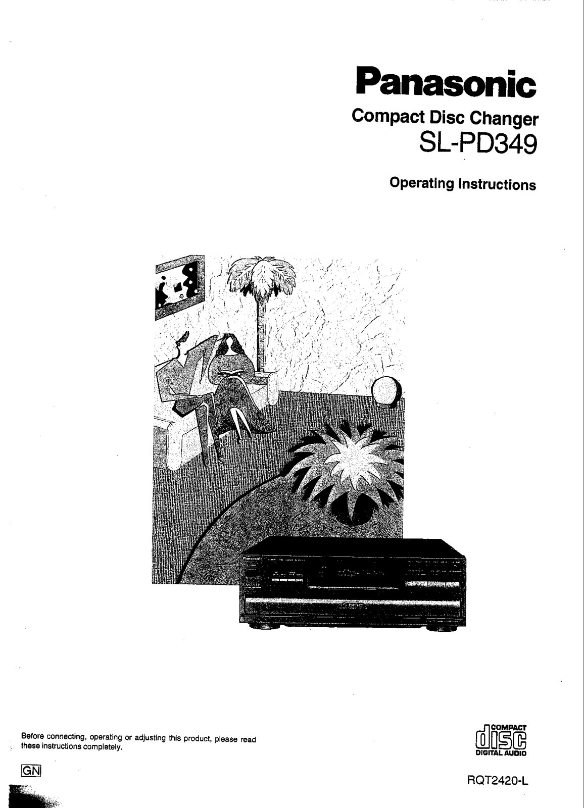 Technics SL-PD-349 Owners Manual