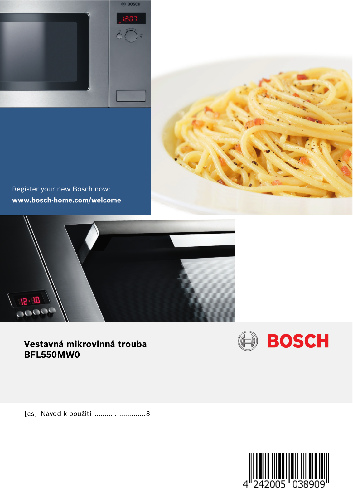 Bosch BFL550MW0 User Manual