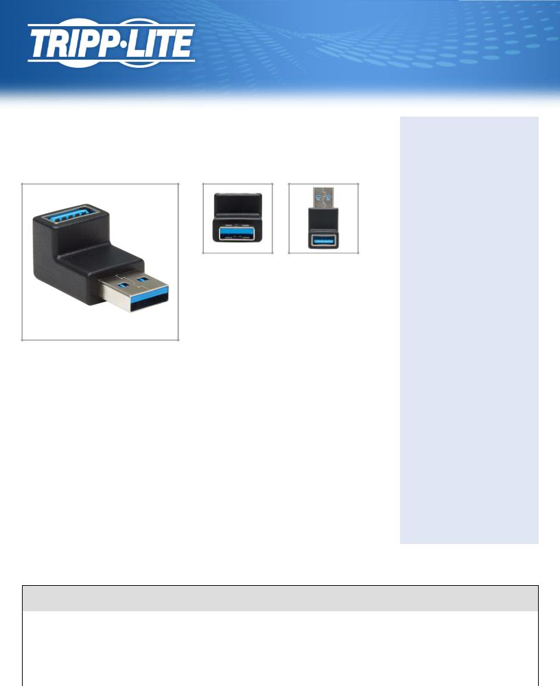 Tripp-Lite U324-000-DN Data Sheet