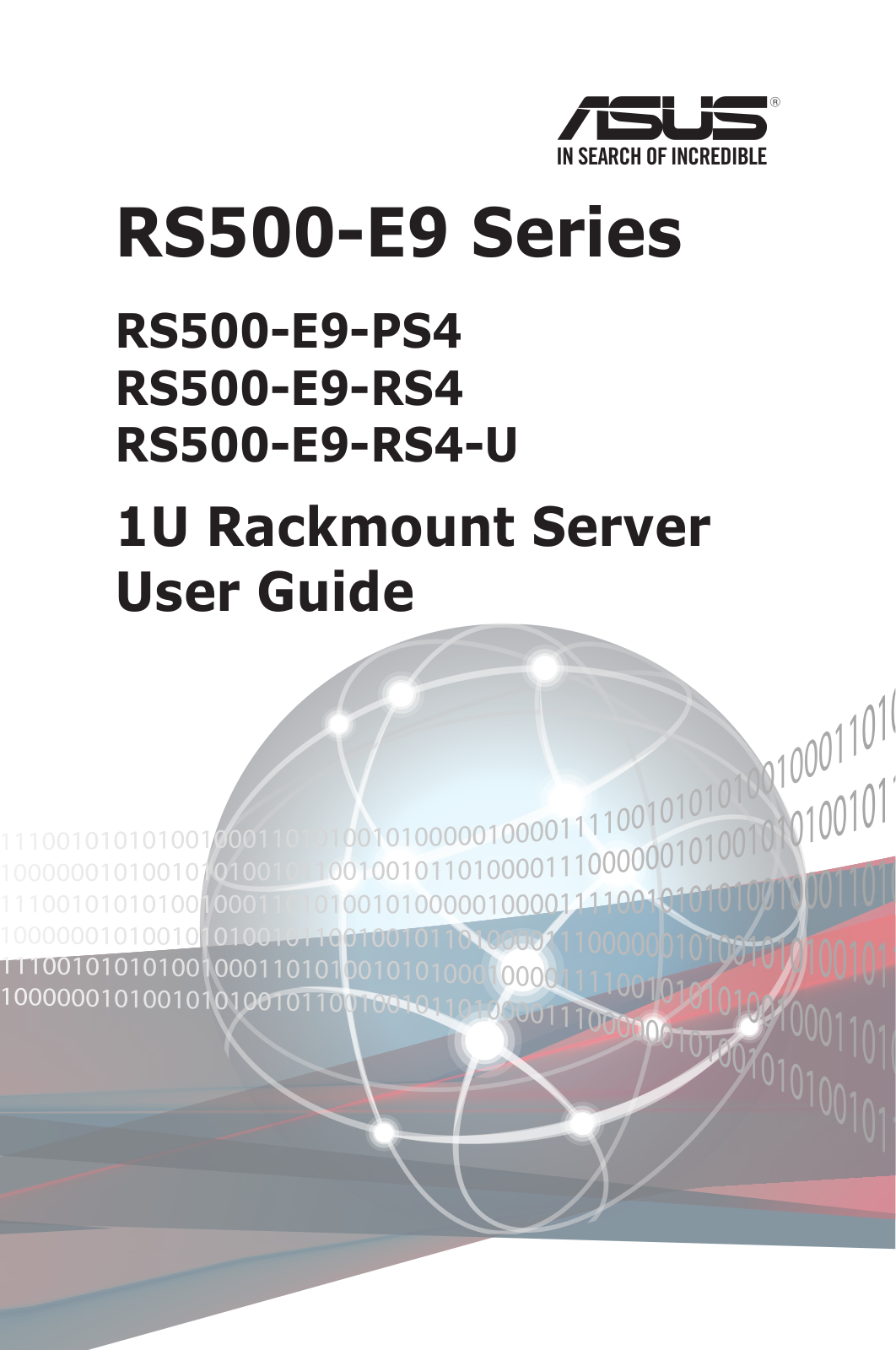 Asus RS500-E9-RS4-U, RS500-E9-RS4, RS500-E9-PS4 User’s Manual