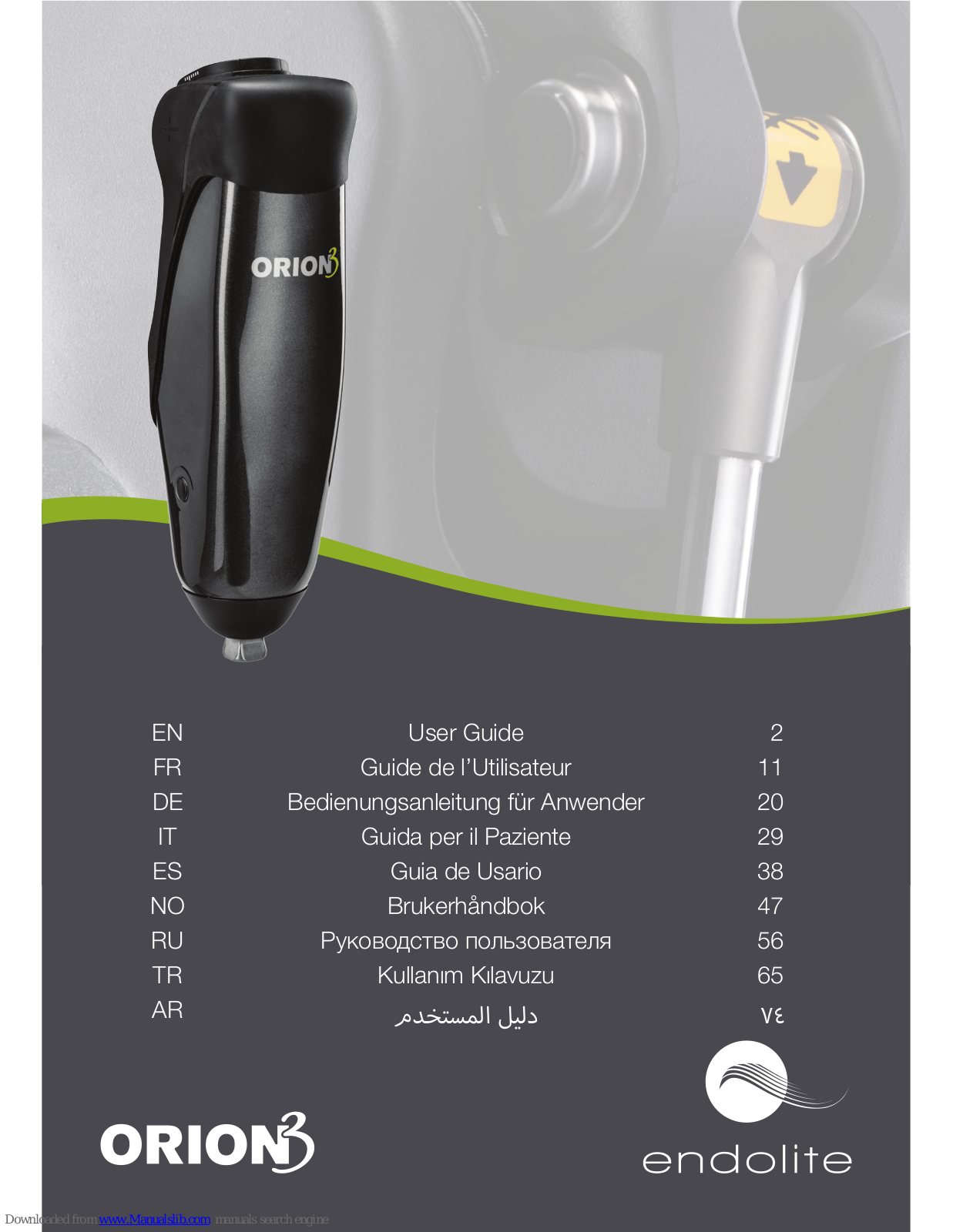 endolite orion 3 User Manual