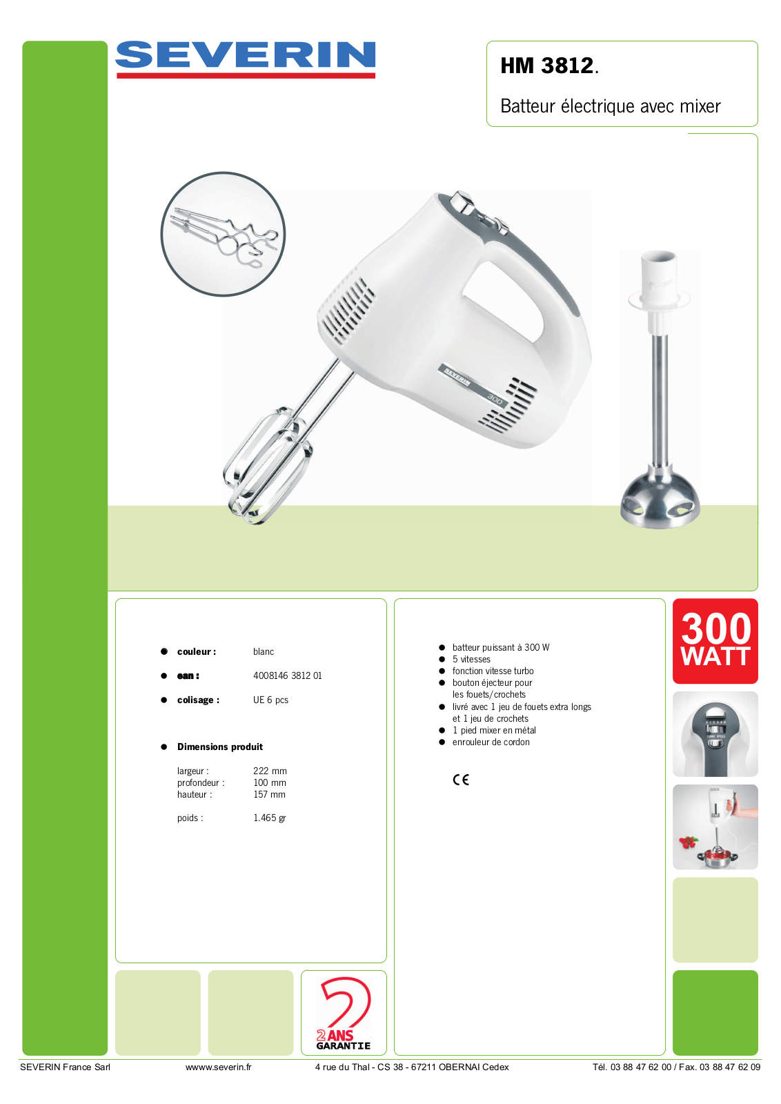 Severin HM 3812 User Manual