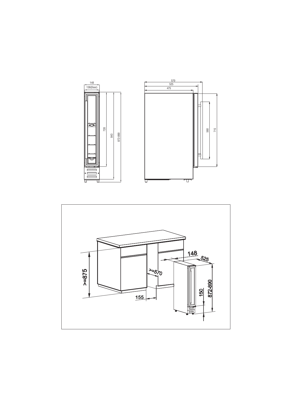 Baumatic BWC150SS User Manual