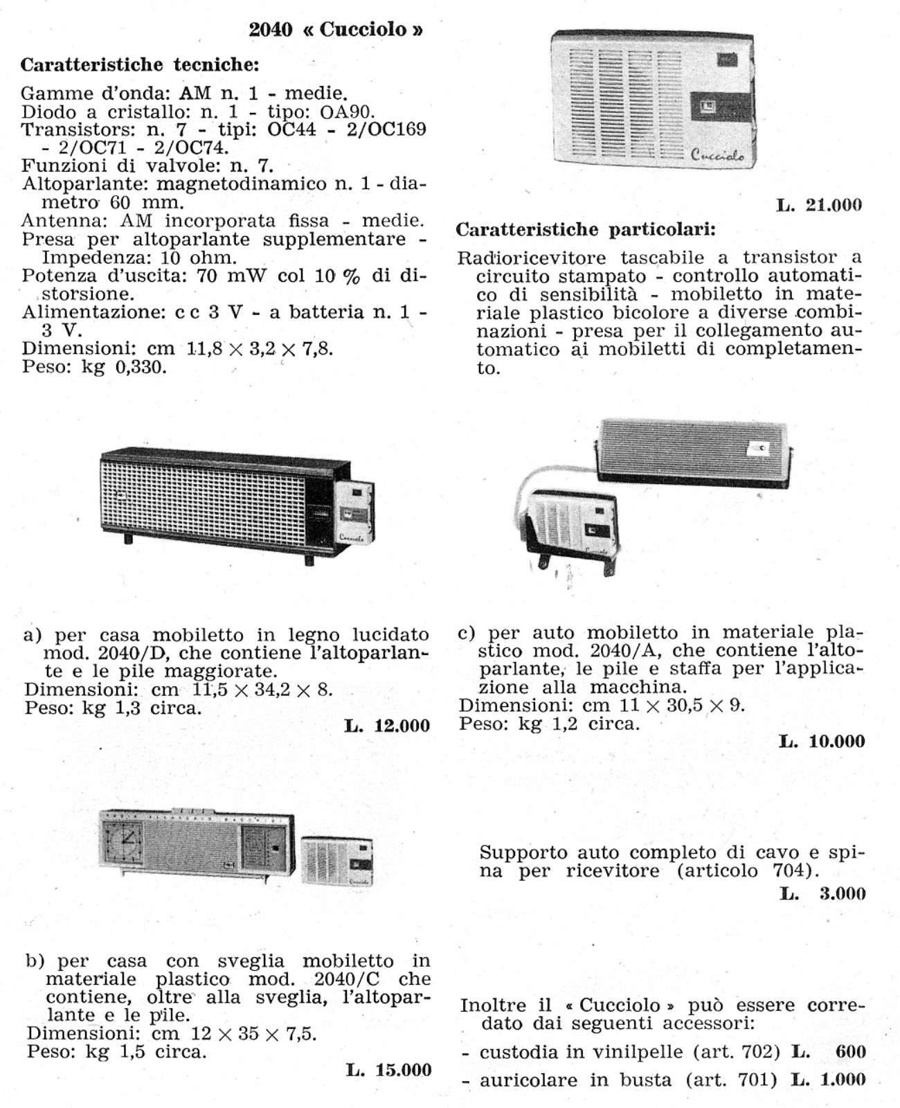 Allocchio Bacchini 2040 schematic