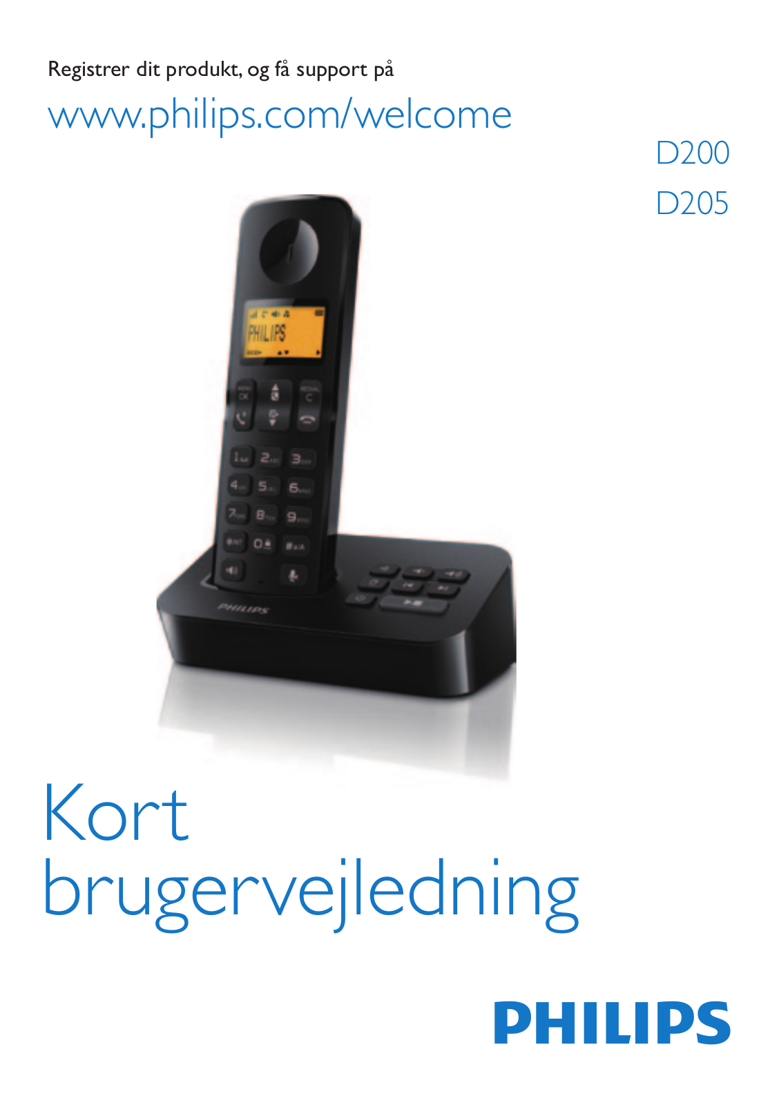 Philips D2051B/21 user manual