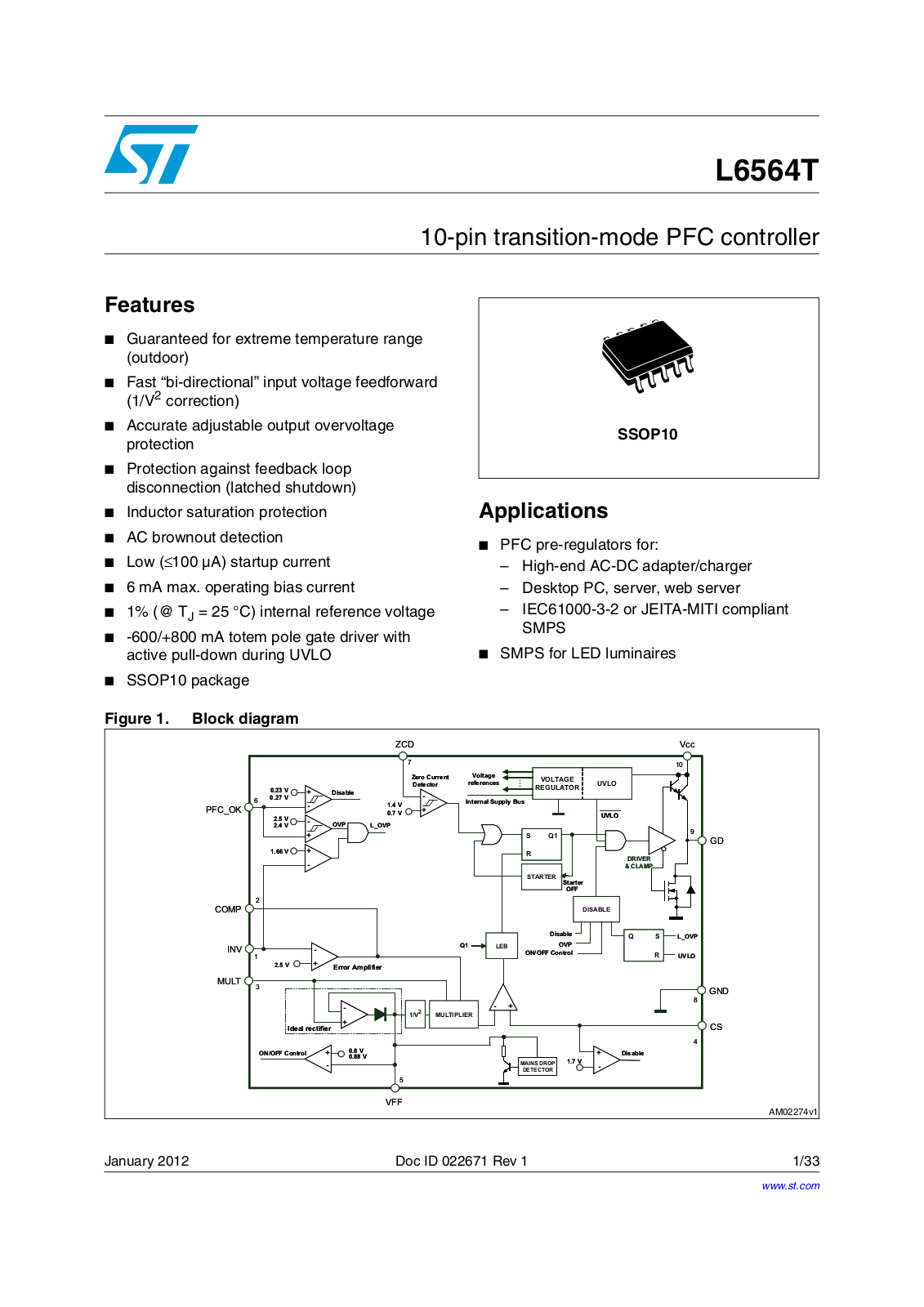 ST L6564T User Manual