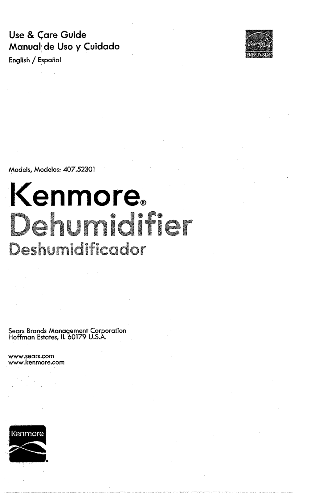 Kenmore 407.52301 User Manual - ManualMachine.com