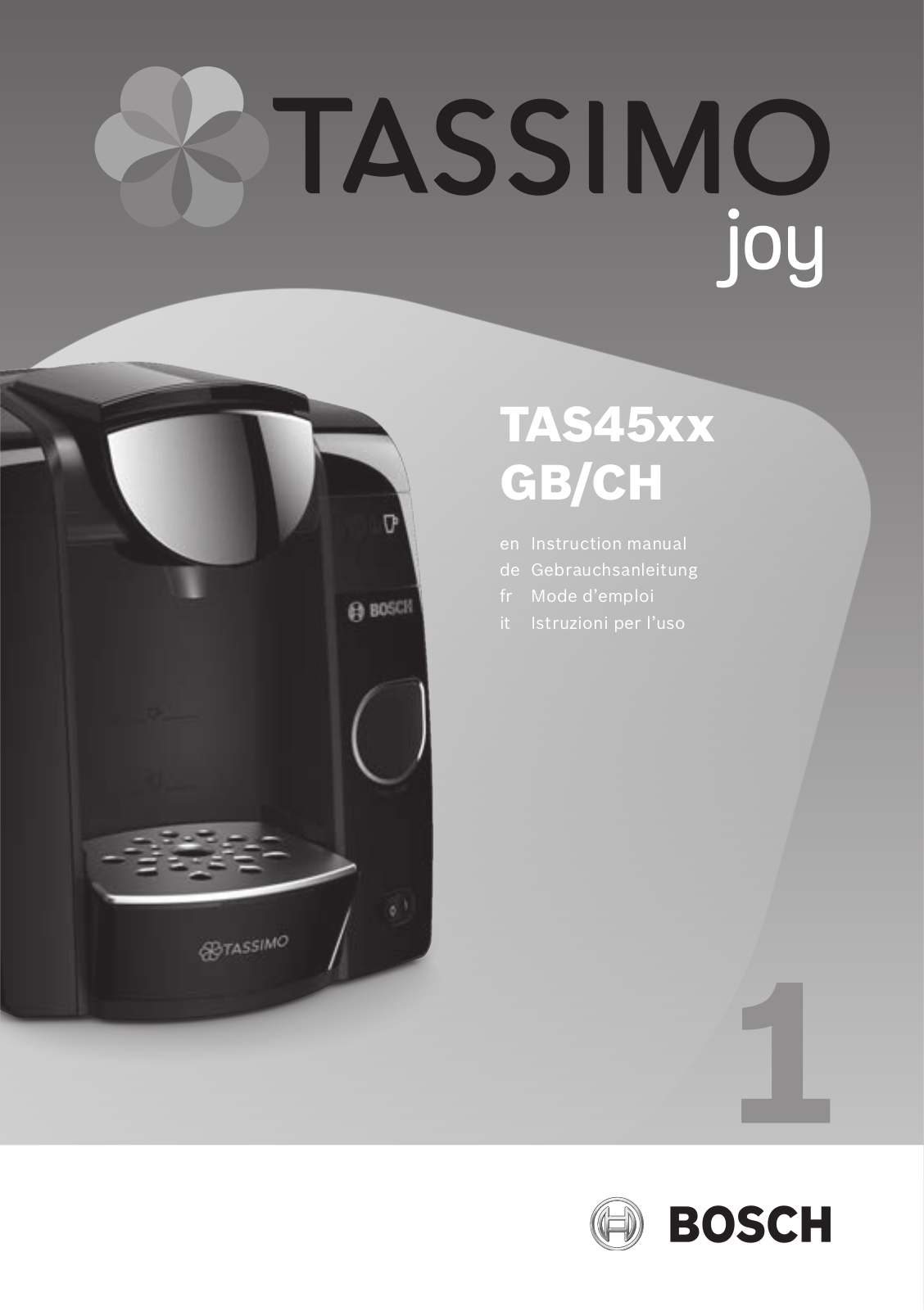 Bosch TAS4502NGB Instructions for Use