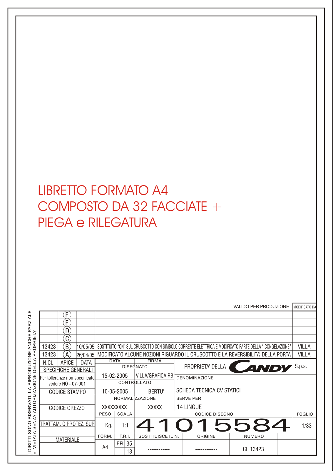 CANDY HUP 2700, HUP 2704, CFU241AFF User Manual