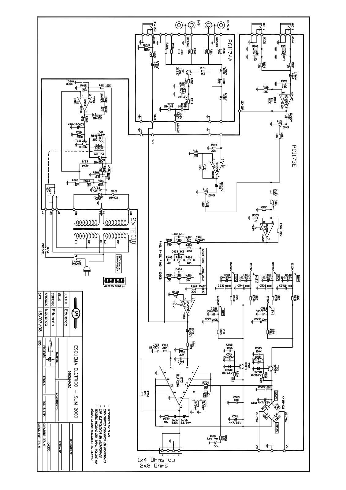 FRAHM SLIM 2000 Schematic - ManualMachine.com