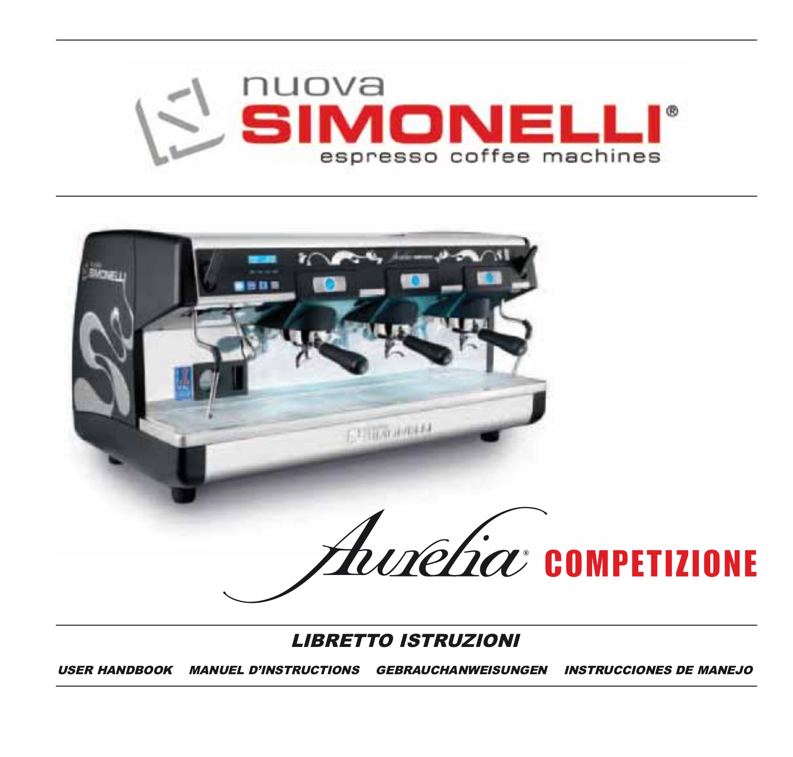 Nuova Simonelli Aurelia Competizione User Manual