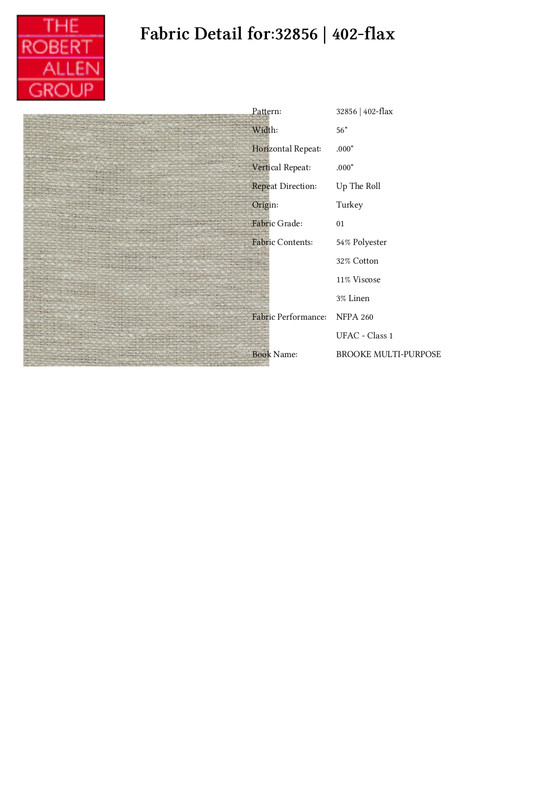 Duralee CRAL4335 Specifications - ManualMachine.com