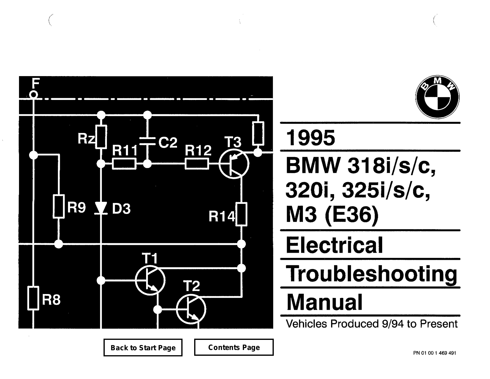 BMW 318is 1995 User Manual