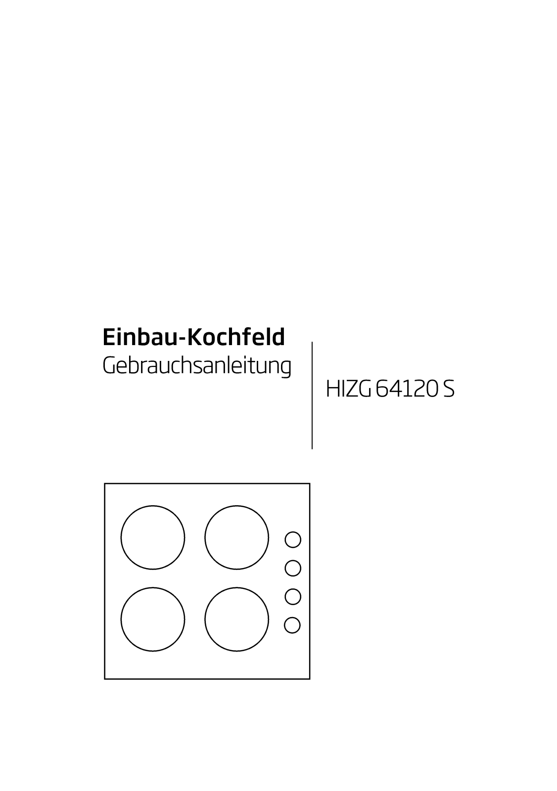 Beko HIZG64120S User manual