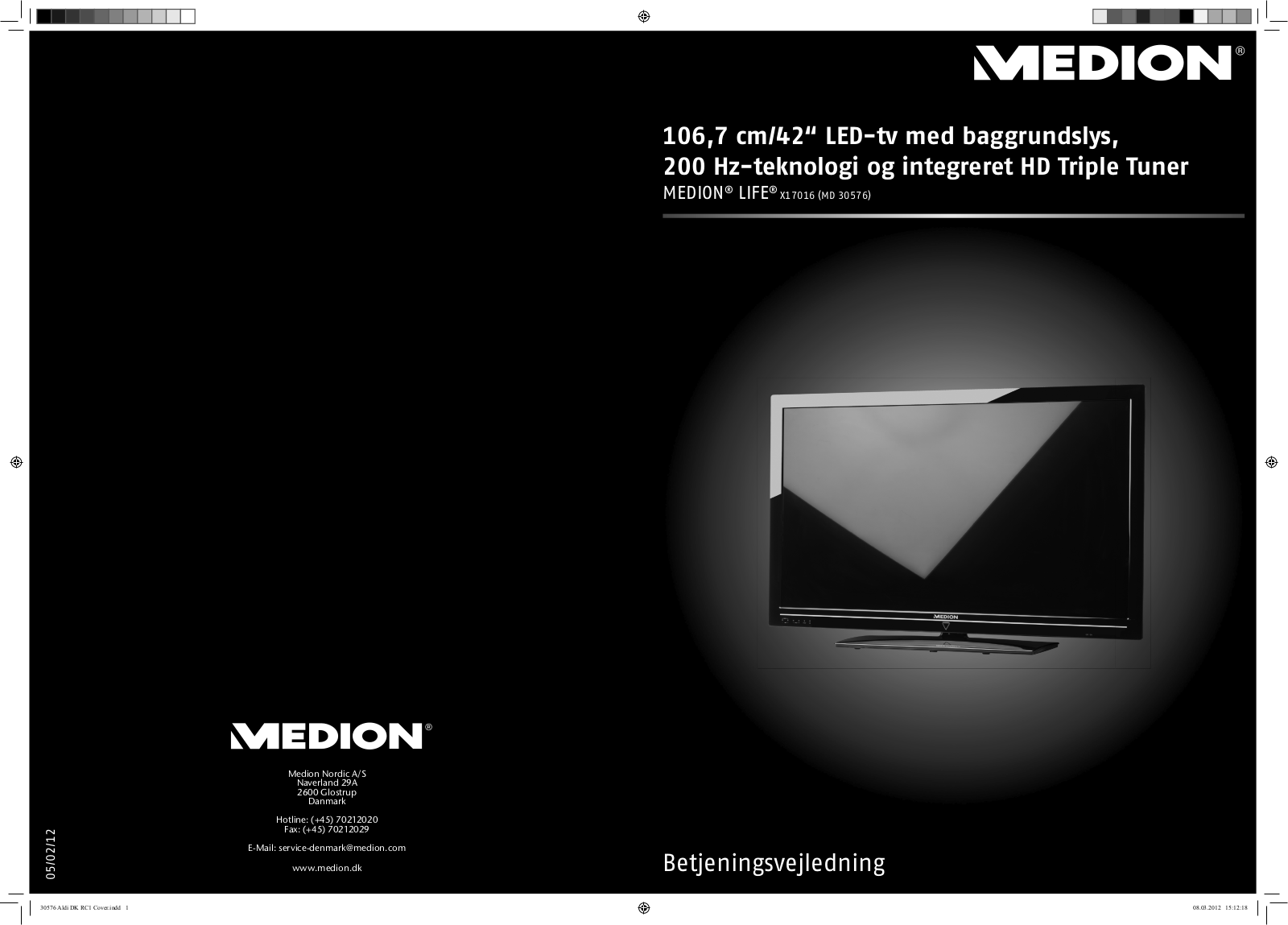 Medion Life X17016 MD 30576 User Manual