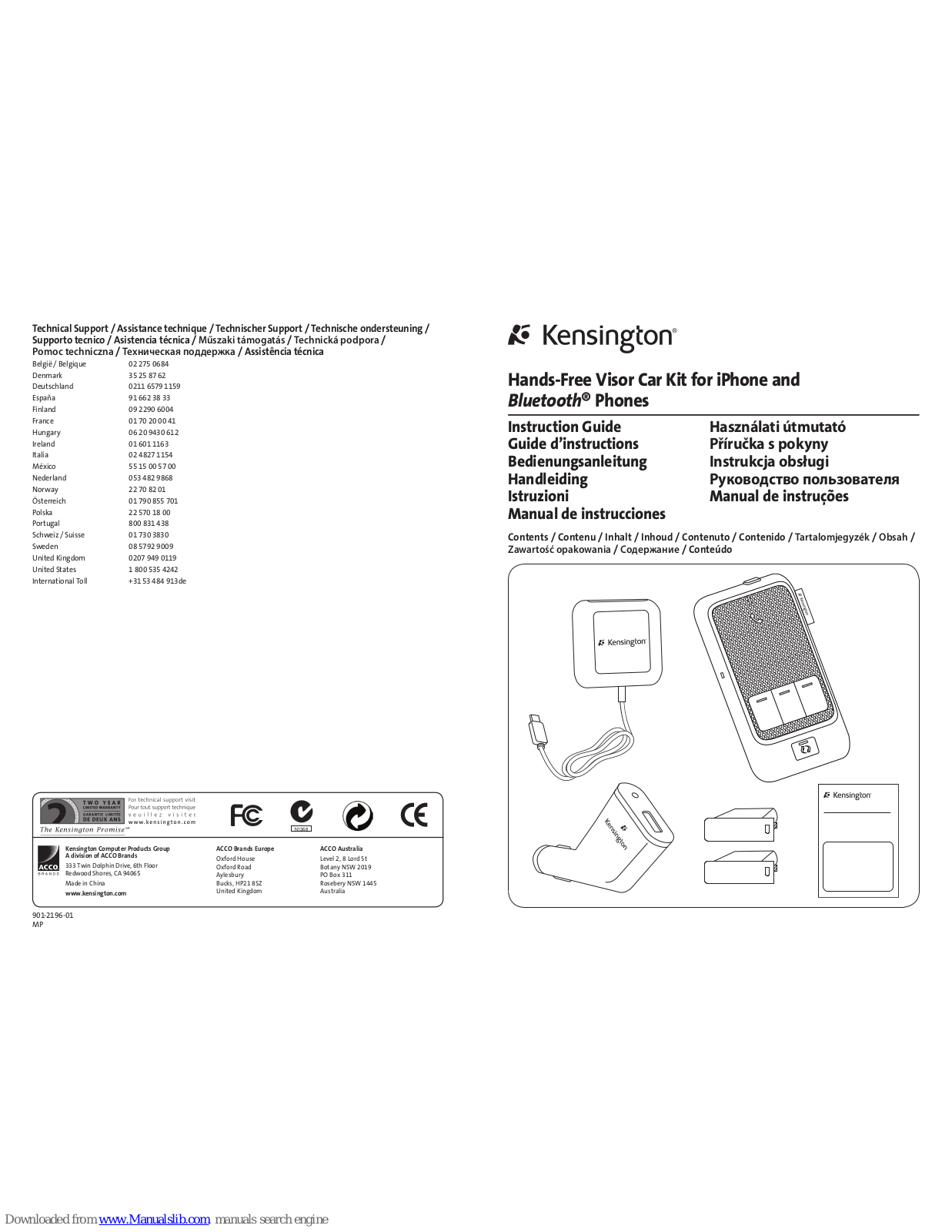 Kensington K33440US Instruction Manual