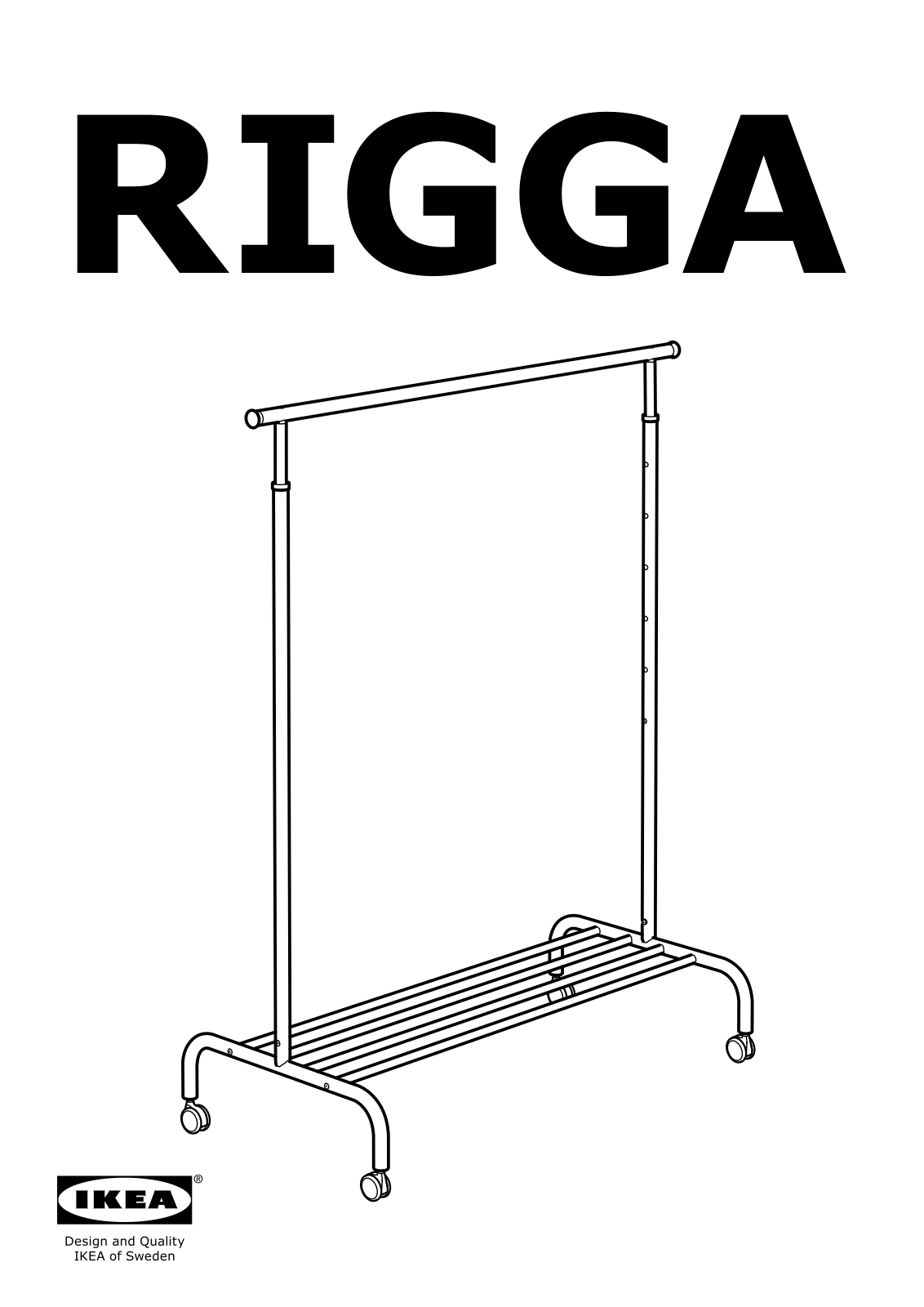 IKEA RIGGA User Manual