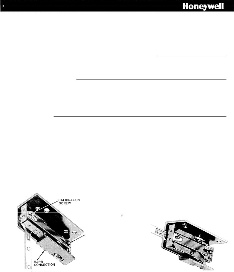 Honeywell TP975A, TP975B Installation Instructions