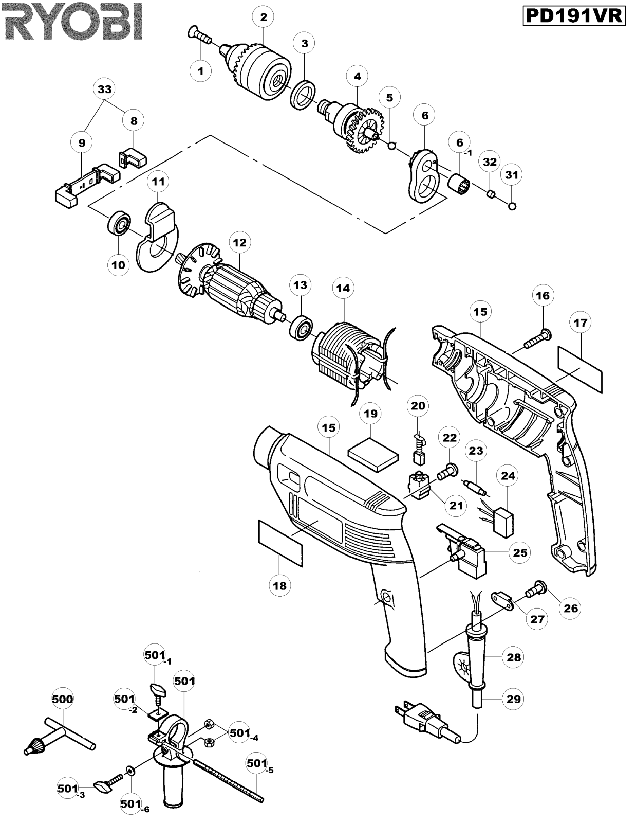 Ryobi PD191VR User Manual - ManualMachine.com