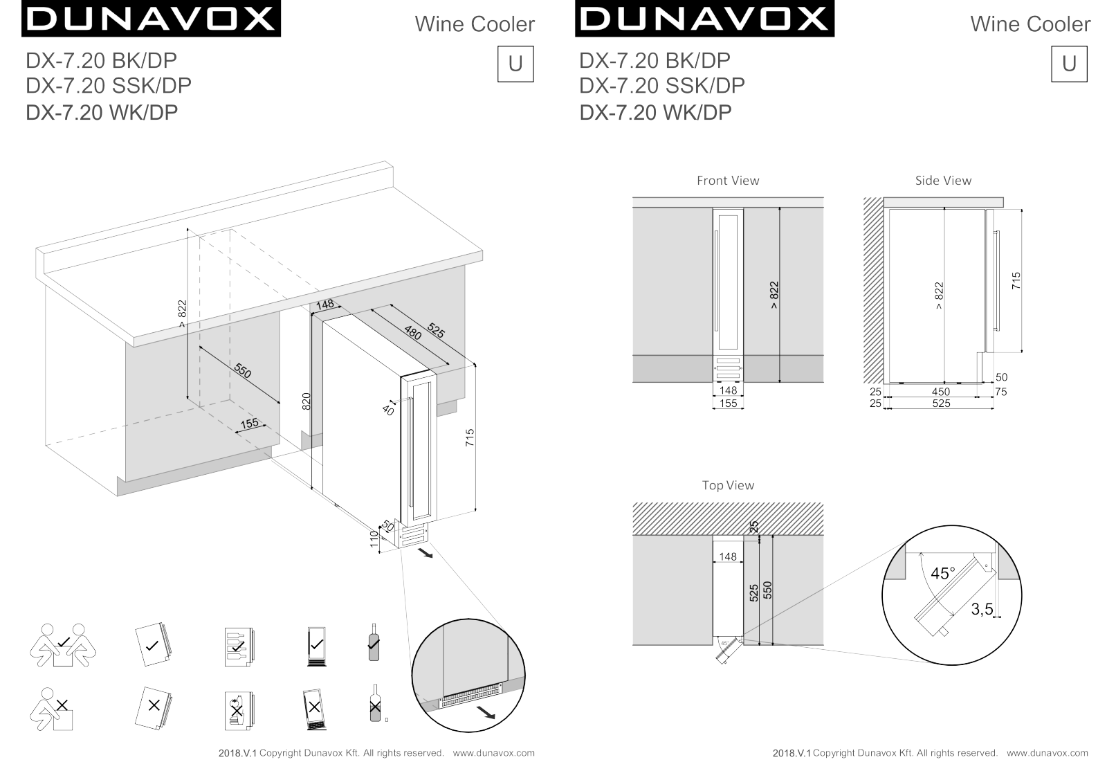 Dunavox DX-7.20WK/DP User Manual