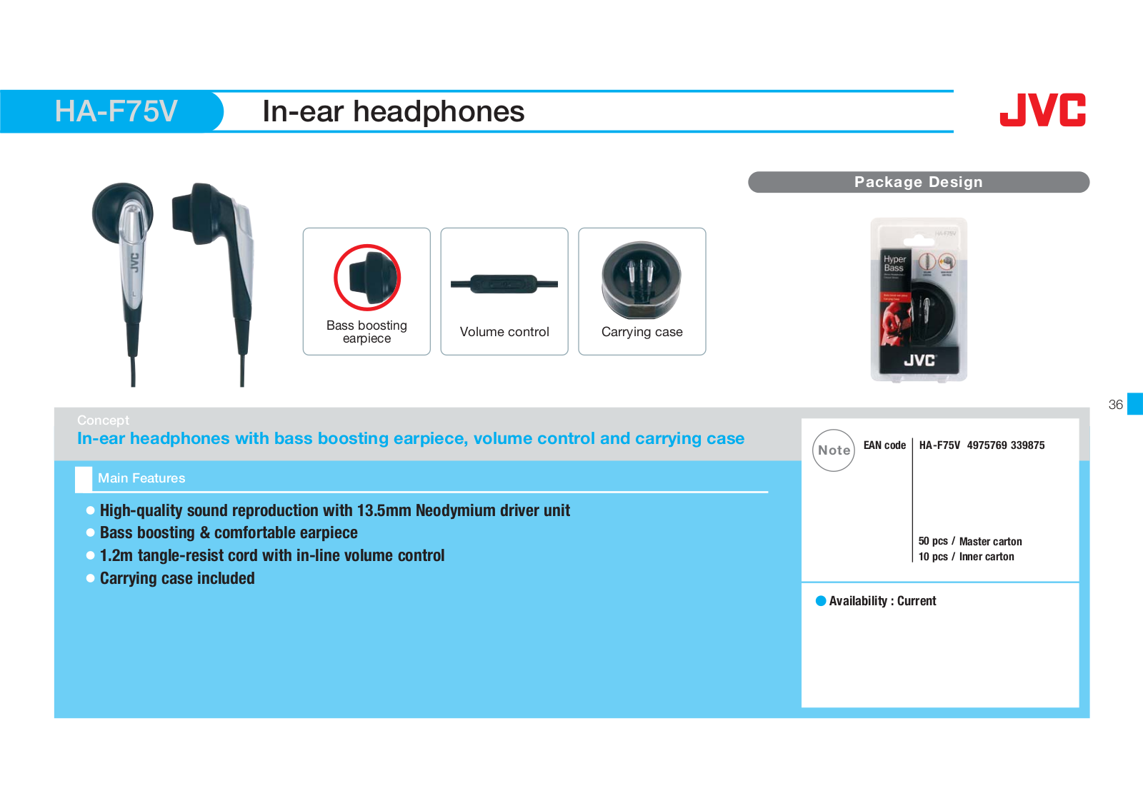 JVC HAF75V User Manual