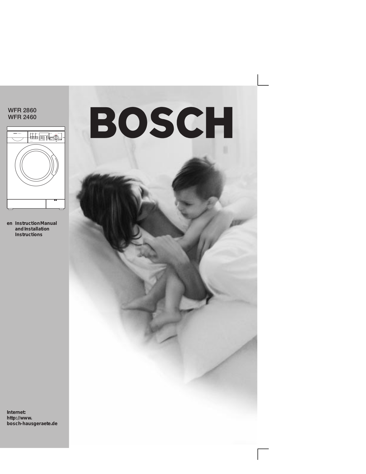 Bosch WFR 2460, WFR 2860 User Manual