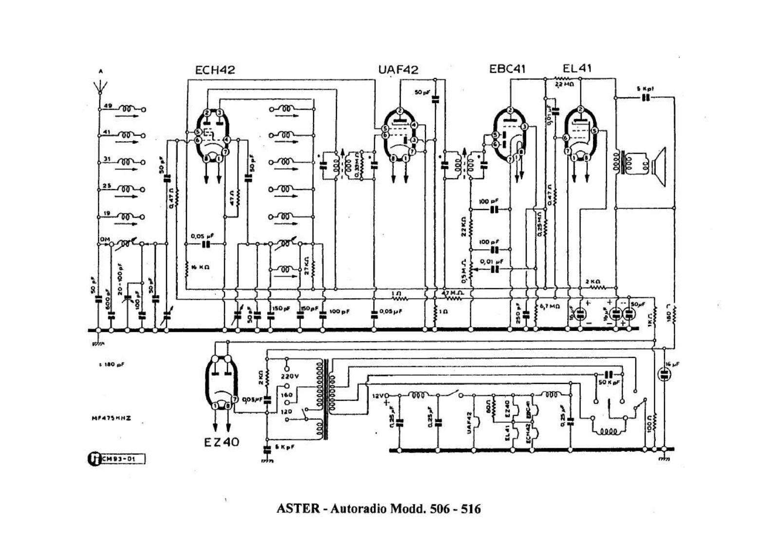 Aster 506516 schematic - ManualMachine.com